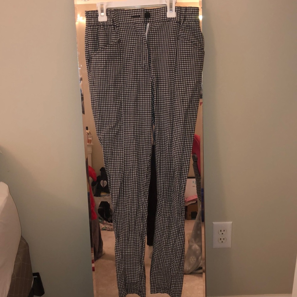 urban outfitters gingham pants